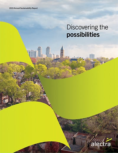 2019 Annual Sustainability Report Cover