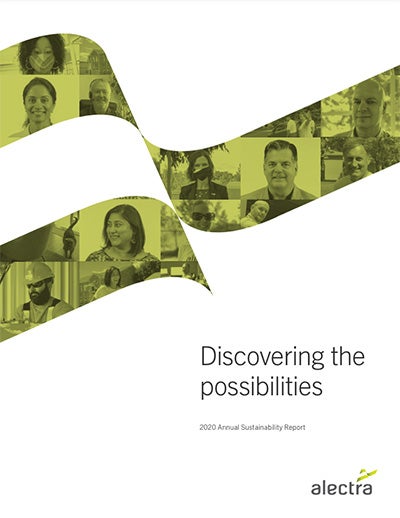 2020 Annual Sustainability Report Cover